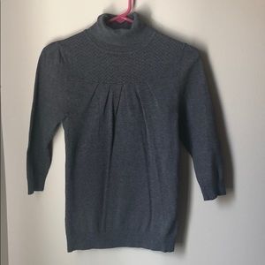 Gray Charlotte Russe Thin Turtleneck Sweater